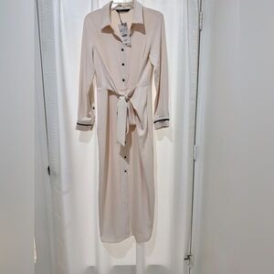 Zara size M midi button-down dress